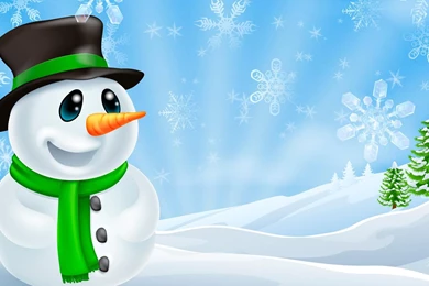 Happiest Snowman >> HD Wallpaper, Get It Now!