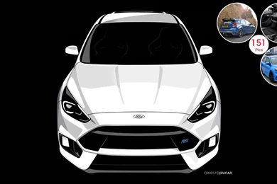 2016 Ford Focus RS   Design Sketch