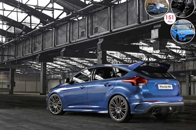 2016 Ford Focus RS   Rear