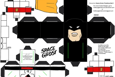 LCBH9: Space Ghost Cubee By TheFlyingDachshund On DeviantArt