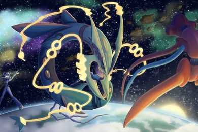 Mega Rayquaza Vs Deoxys By Lalindaaa On DeviantArt