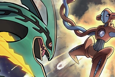 Delta Episode Cutscene Saving The World & Deoxys Attacks ...