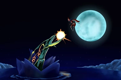 Mega Rayquaza Vs Mega Deoxys By ValenAndNightInc On DeviantArt