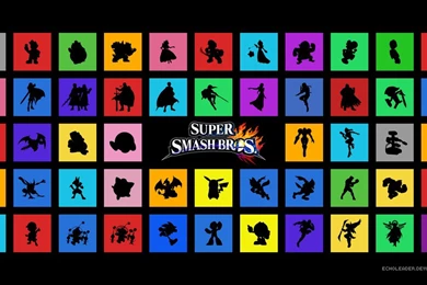 Super Smash Bros. 2014 Launch Roster Wallpapers By EchoLeader On ...