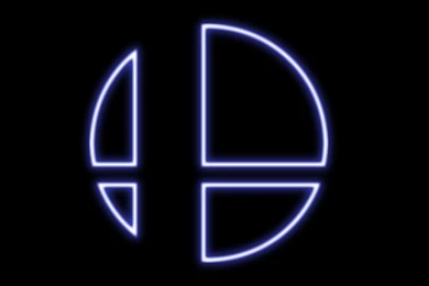 Super Smash Bros. Neon Wallpapers Blue By Starjamlegend On DeviantArt