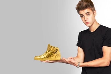 Justin Bieber Wallpapers Golden Shoes   Wallpapers