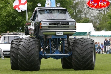 Wallpapers Grim Reaper Monster Truck 1024x768