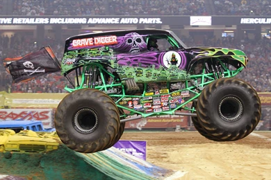 GRAVE DIGGER Monster Truck 4x4 Race Racing Monster truck D ...