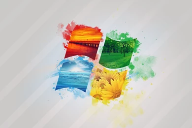 Blue Windows 7 Wallpapers