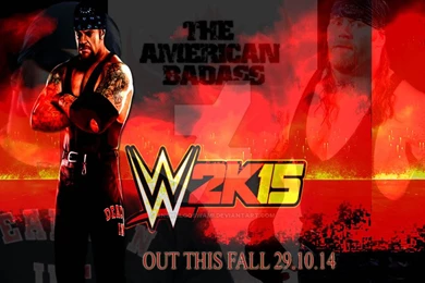 Wwe2k15 Undertaker American Badass Wallpapers 2 By AnshulGoswami On ...