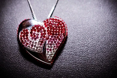 Lovely Pendant Jewelry Heart >> HD Wallpaper, Get It Now!