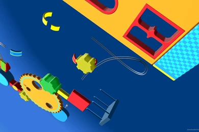 Download 1920x1080 Super Mario Galaxy Labirynth Wallpapers