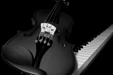 Fotografía Para Violín Y Piano En Clave Baja / Picture For Violin ...