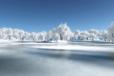 Winter Lake HD Wallpapers