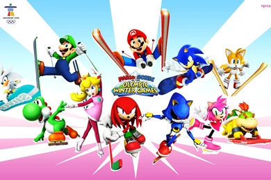 Mario Olympics, Winter, 1920x1080 HD Wallpapers And FREE Stock Photo