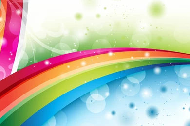 Rainbow Colorful Vector Wallpapers