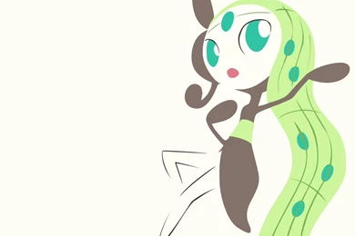 Meloetta Aria   Legendary Pokemon Wallpapers (37772492)   Fanpop