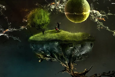Floating Island Wallpapers   Fantasy Wallpapers