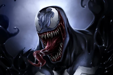 Download Wallpapers Venom, Eddie Brock, Art, Monster, Symbiote HD ...