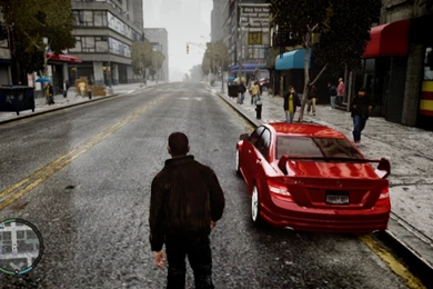 GTA IV   Mercedes C350 AMG // [ENB Settings + Ultimate HD Textures ...