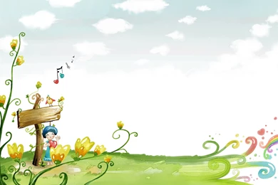 Cartoon Background Images Wallpapers