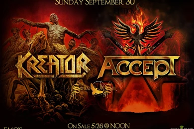 KREATOR ACCEPT Thrash Metal Heavy Hard Rock Poster Posters Concert ...