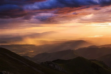 Download Mountain Sunset Wallpapers Desktop Backgrounds