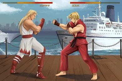 Street Fighter X Fatal Fury (commission) By Precia T On DeviantArt