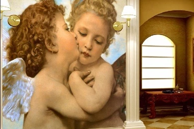 Popular Angel Baby Wallpaper Buy Cheap Angel Baby Wallpapers Lots ...