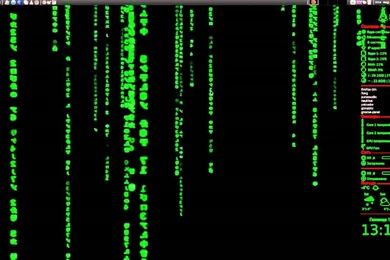 Matrix Animated Wallpapers Ubuntu 10.04   YouTube