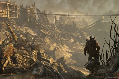 Download 1366x768 Gears Of War 3 At Any Price Wallpapers