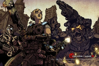 Gears Of War 3 Anime Wallpapers   164069