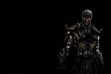 Dark Backgrounds Ninja Scorpion Mortal Kombat HD Wallpapers