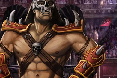 Download Wallpapers 3840x1200 Mortal Kombat, Shao Kahn, Mk 9, Arena ...