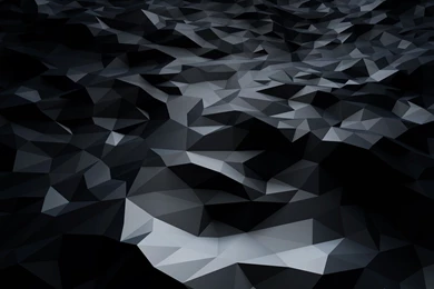 Download Abstract Black Low Poly HD Wallpapers For 2880 X 1800 ...