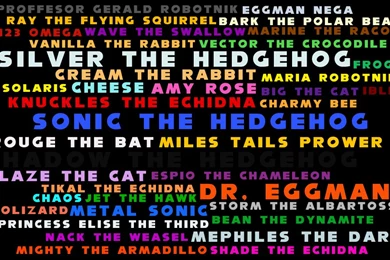 Sonic Characters Wallpapers By Ame Baki On DeviantArt