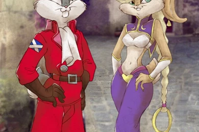 Bugs And Lola Bunny .:Commission:. By Lil bit 0428 On DeviantArt