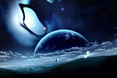 Wallpapers, Desktop, Background, Space, Northern, Lights (