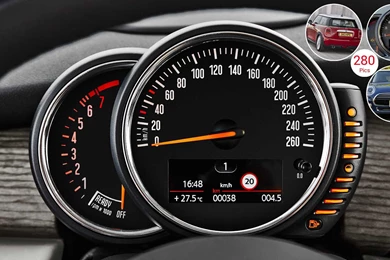 2015 MINI Cooper   Instrument Cluster