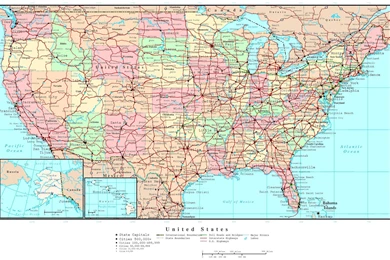 Usa Map Free Download