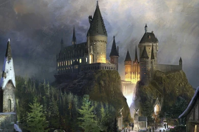 Harry Potter Artwork Hogwarts Wallpapers