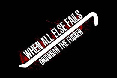 Black Minimalistic Half Life Win Epic Gordon Freeman Crowbar ...