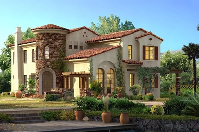 Download Wallpapers 1920x1080 House, Residential, Design ...