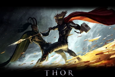 Thor Vs Loki HD Wallpapers