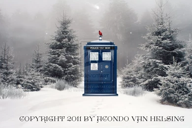 Christmas TARDIS Wallpapers   Bing Images