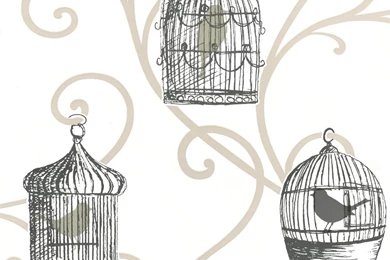 Gold / Cream   417401   Skylark   Bird Cage Trail   Arthouse Opera ...