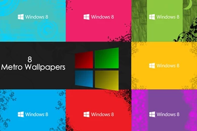 Featured Windows 8 Metro Wallpapers Collection