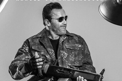 Arnold Schwarzenegger In The Expendables 3 Wallpapers