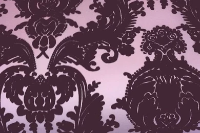 Victorian Flocked Velvet Wallpapers   Tone On Tone Purple [WFLO ...