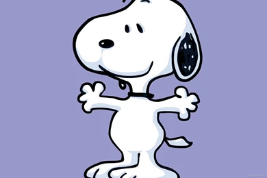 Download 1600x900 Snoopy Purple Backgrounds Wallpapers